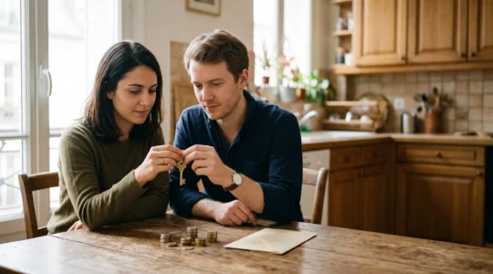 Illustration symbolisant la preparation budgetaire des frais de notaire pour un achat immobilier